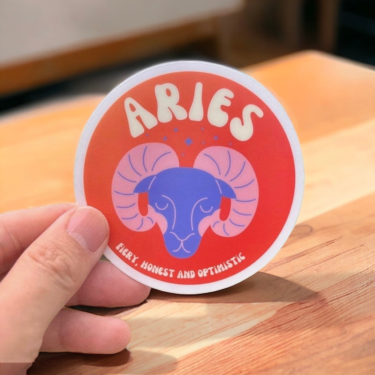 Zodiac Sign Sticker - Aries