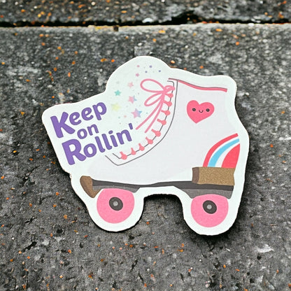 Keep on Rollin Sticker