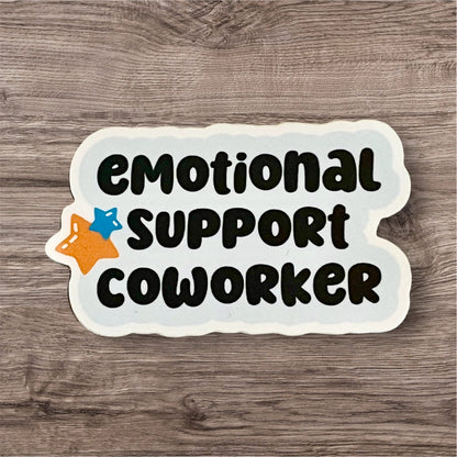 Emotional Support Coworker Sticker