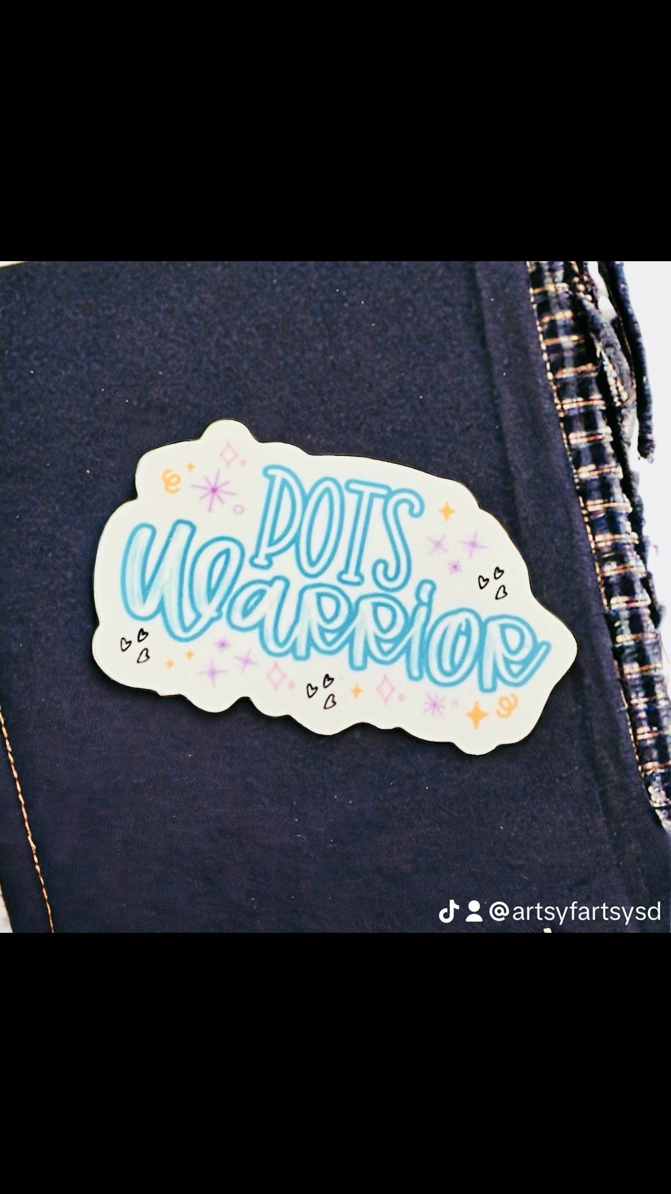 Pots Warrior Sticker