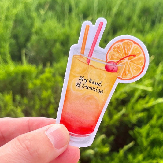 My Kind of Sunrise Sticker  | Tequila Sunrise