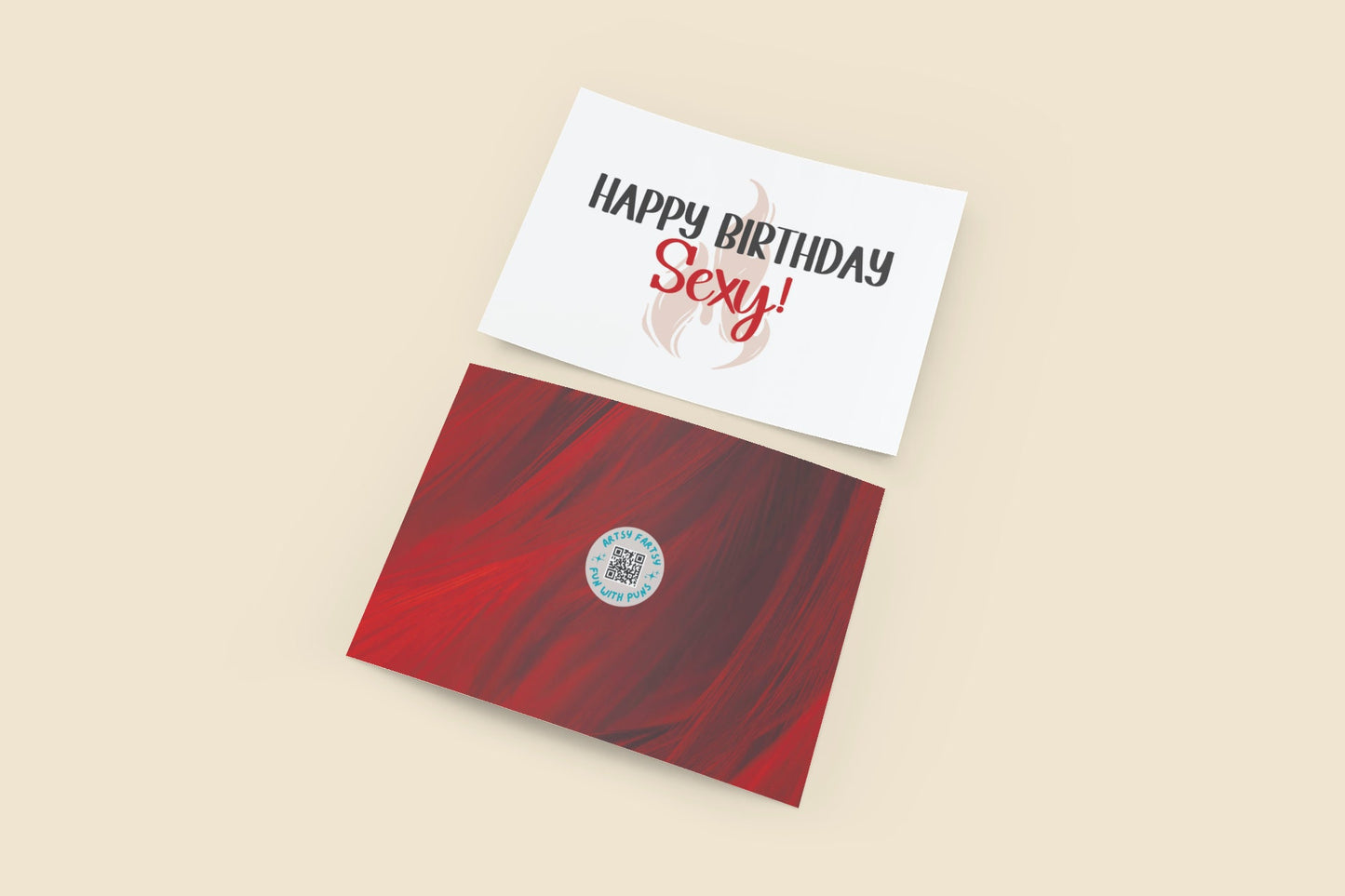 Happy Birthday Sexy - Birthday Card | Card For Boyfriend | Card For Girlfriend
